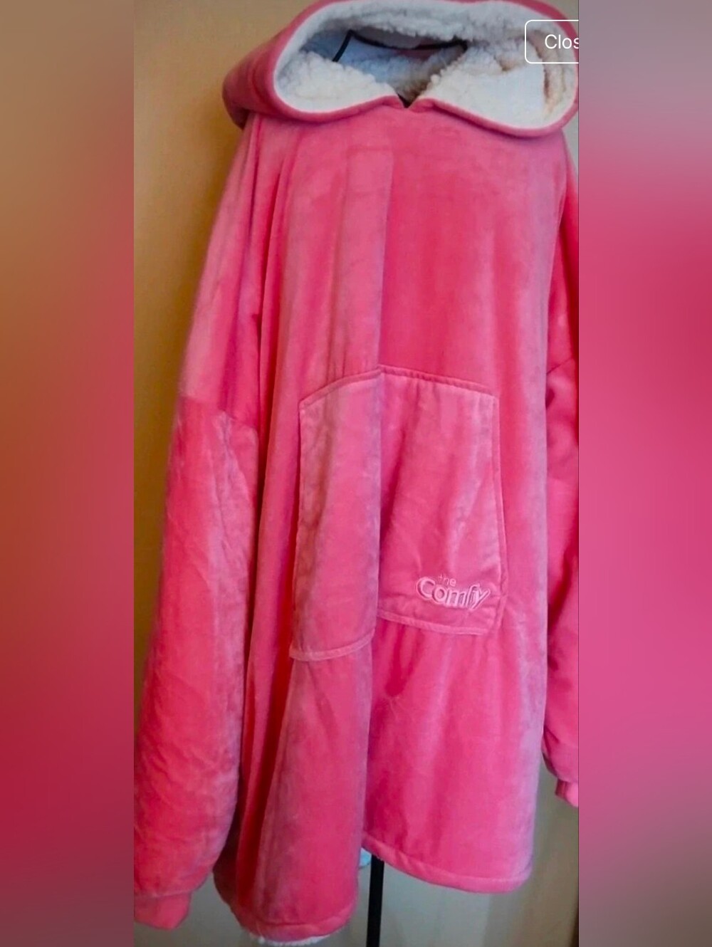 The Comfy Blanket Sherpa Hoodie - Pink